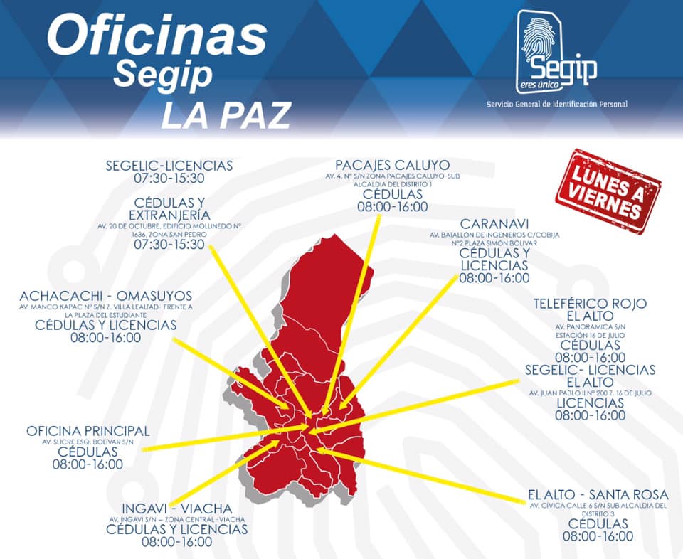 SEGIP La Paz
