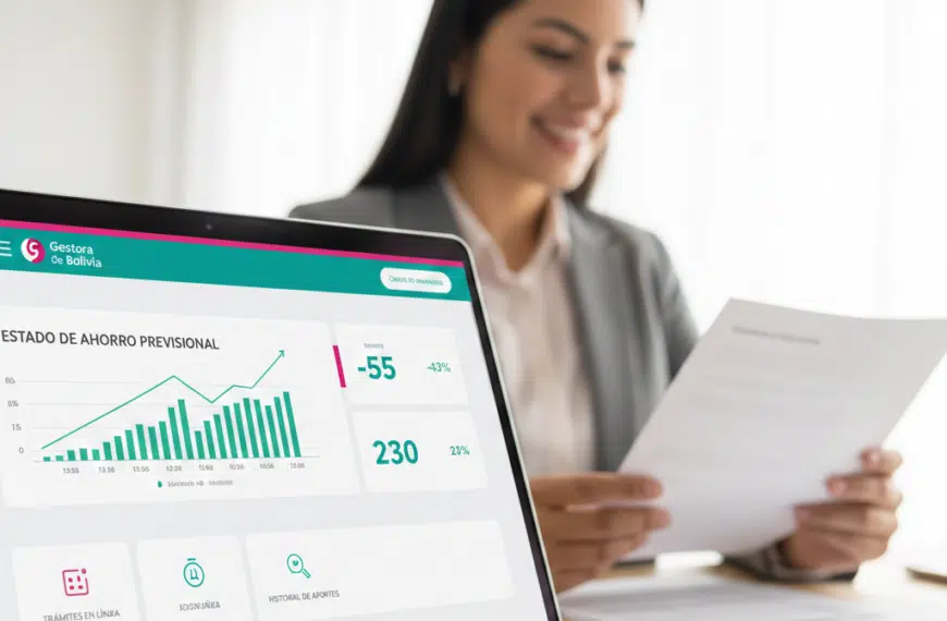 Captura de la Oficina Virtual de la Gestora Pública mostrando el botón de Estado de Ahorro Previsional